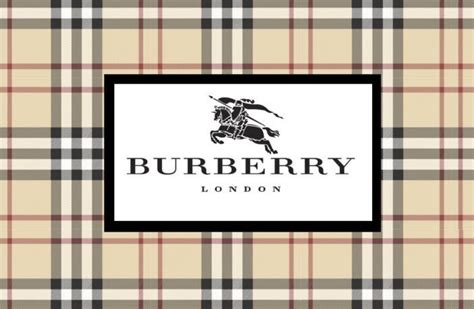 burberry logo print.